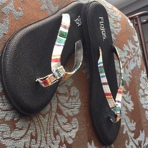 Flojos Flip Flops Like New $7